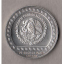 1992 - MESSICO 50 Pesos argento Guerrero Aguila 1/2 Oncia  Fdc
